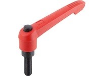 KIPP K0269.731A1X15 Adjustable Handle with Push Button | YarinInd