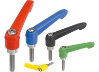 KIPP K0270.3A316X40 Adjustable Handle Size: 3 5/16-18x40 | Durable & Reliable