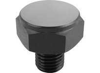 KIPP K0298.1151 POSITIONING FOOT FORM:A FREE-CUTTING STEEL HARDENED A. BLACK OXIDISE SW=30