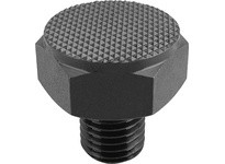 KIPP K0298.3201 POSITIONING FOOT FORM:C FREE-CUTTING STEEL HARDENED A. BLACK OXIDISE SW=30