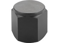 KIPP K0298.4301 POSITIONING FOOT FORM:D FREE-CUTTING STEEL HARDENED A. BLACK OXIDISE SW=30