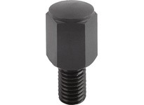 KIPP K0299.310040 POSITIONING FOOT H=40 FORM:C CARBON STEEL SW=17