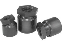 KIPP K0304.A4 SWIVEL FOOT D1=3/8-16 H=23 SW=17 FREE-CUTTING STEEL