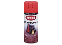 Krylon K03104 K03104777 Fluorescent Indoor/Outdoor Paint Lemon Yellow Krylon 11 oz. -6