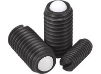 KIPP K0311.10 SPRING PLUNGER SPRING FORCE D=M10 L=19 PLASTIC COMP:BALL POM PU=25