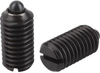KIPP K0313.06 SPRING PLUNGER SPRING FORCE D=M06 L=14 STEEL COMP:PIN STEEL PU=50