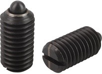 KIPP K0313.116 SPRING PLUNGER LIGHT SPRING FORCE D=M16 L=24 STEEL COMP:PIN STEEL PU=10