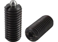 KIPP K0317.1A6 SPRING PLUNGER LIGHT SPRING FORCE D=5/8-11 L=32 STEEL COMP:PIN STEEL PU=10