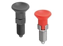 KIPP K0338.0390384 INDEXING PLUNGER SIZE:9 D1=M06X075 D=3 FORM:C WITH LOCKING SLOT WITHOUT LOCKNUT STAINLESS STEEL HARDENED