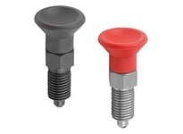 KIPP K0338.1190384 INDEXING PLUNGER SIZE:9 D1=M06X075 D=3 FORM:A WO. GROOVE WITHOUT LOCKNUT STAINLESS STEEL NOT HARDENED