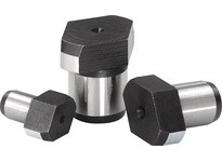 KIPP K0354.09 POSITIONING PIN MILLED FREE D1=16 TOOL STEEL BLACK OXIDIZED GROUND D2=9