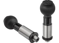 KIPP K0359.016 PRECISION INDEXING PLUNGE FORM:A STANDARD WO. GROOVE D=16 STEEL HARDENED AND GROUND COMP:THERMOPLASTIC