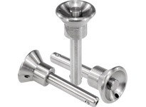 KIPP K0364.3110035 BALL LOCK PIN WITH MUSHROOM GRIP D1=10 L=35 L1=9 L5=44 STAINLESS STEEL COMP:STAINLESS STEEL