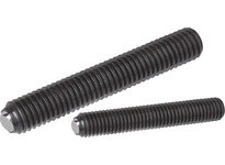 KIPP K0383.20650 BALL-END THRUST SCREW WITHOUT HEAD FORM:B BALL STEEL M06 L=501 CARBON STEEL COMP:BALL-BEARING STEEL