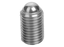 KIPP K0384.10410 BALL-END THRUST SCREW WITHOUT HEAD FORM:A BALL STAINLESS STEEL M04 L=10 STAINLESS STEEL BRIGHT COMP:STAINLESS