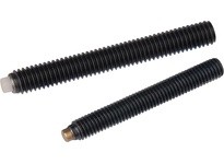 KIPP K0389.106X513 THRUST SCREW M06X513 SW=3 STEEL 10.9 BLACK OXIDIZED COMP:POM