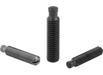 KIPP K0390.061X40 GRUB SCREW WITH THRUST POINT D1=M06X34 L1=40 STAINLESS STEEL