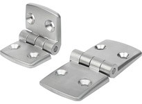 KIPP K0580.603333 HINGE 115X48 ALUMINUM COMP:STAINLESS STEEL A1=325 A2=325 A3=575 A4=575