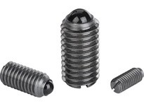 KIPP K0609.16 SPRING PLUNGER SPRING FORCE D=M16 L=24 STAINLESS STEEL COMP:BALL CERAMIC PU=10