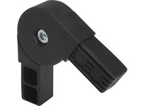 KIPP K0625.1251512 CONNECTOR 2-WAY HINGE A=25 L=59 POLYAMIDE COMP:STEEL