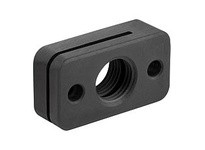 KIPP K0638.308 Mounting Bracket M08 Form:A | Aluminum Black
