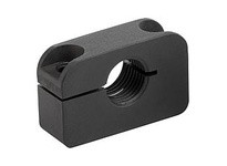 KIPP K0638.4081 Mounting Bracket M08X1 Form:B | Aluminum Black