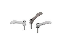 KIPP K0647.15410A1X50 CAM LEVER ADJUSTABLE SIZE:1 10-32X50 A=704 B=215 STAINLESS STEEL 1.4305 ELECTROPOLISHED COMP:STAINLESS STE