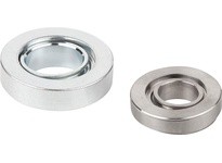 KIPP K0691.501 SPHERICAL WASHER D1=36 D2=70 STEEL 1.7225 TRIVALENT BLUE PASSIVATED