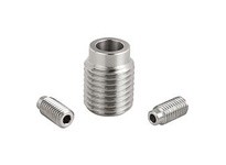 KIPP K0724.11224 ADAPTER BUSHING D1=M24 D=12 STAINLESS STEEL