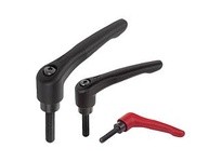 KIPP K0752.4A51X70 ADJUSTABLE HANDLE SIZE:4 1/2-13X70 STEEL BLACK POWDER COATED COMP:STEEL BLACK OXIDIZED