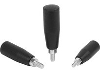 KIPP K0774.08250690 CYLINDER GRIP REVOLVING D=M08 THERMOPLASTIC COMP:STEEL