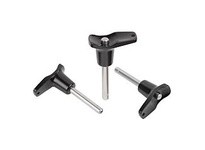 KIPP K0793.114712070 BALL LOCK PIN WITH L-GRIP D1=12 L=70 L1=99 L5=799 STAINLESS STEEL 1.4542 HIGH SHEAR STRENGTH COMP:ZINC