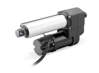 Thomson Linear K2XEP1.0G10-12VM-24 Actuator, Warner Linear B-Track K2, 12 Vdc, Max Stroke Length: 24 in, Control: Adjustable Lim