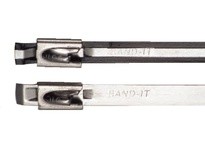 KE0858 Ball-Lok Tie 316SS 5/16" x .01" (base metal) | Durable Nylon Coated