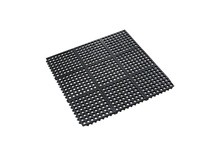 Crown KM RG33BK 680 Series Safety-Step Perforated Black 3 Feet x 3 Feet (Priced per 1 EA)