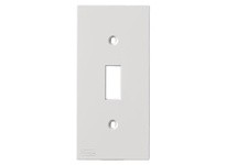 Hubbell Wiring KP1W FACEPLT KP SER 1-G TOG WHT | YarinInd