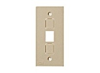 Hubbell Wiring KP2163 FACEPLT KP SER 1-G 3 JACK