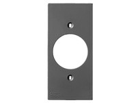 Hubbell Wiring KP720BK FACEPLT KP SER 1G 1.60" BLK | YarinInd