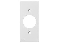 Hubbell Wiring KP7W FACEPLT KP SER 1-G 1.40" WHT | YarinInd