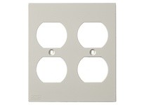 Hubbell Wiring KP82 FACEPLT KP SER 2-G DUP