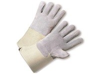 KS900-EA/XL Split Cowhide Leather Front & Back Kevlar Liner | Safety Cuff A2