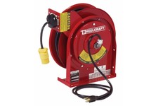 Reelcraft L 4545 123 3A Cord Reel Single Outlet QS12 45ft 12 AWG/3 Cond 20 AReelcraft’s Series L 4000 and L 5000 power and light