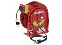 Reelcraft L 4545 123 3B Cord Reel Single Outlet 45ft | Industrial Quality