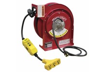 Reelcraft L 4545 123 9G Cord Reel Triple Outlet GFCI QS1 45ft 12 AWG/3 Cond 15 AMReelcraft's Series L 4000 and L 5000 power and 