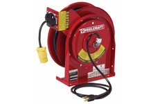 Reelcraft L 5550 123 3 Cord Reel Single Outlet QS12 50ft 12 AWG/3 Cond 15 AReelcraft's Series L 4000 and L 5000 power and light 