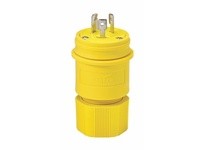 Cooper Eaton L1120PW Plug WT 20A 250V 3PH 3P3W H/L Yellow | Industrial Supplies