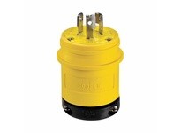 Cooper Eaton L1130PY Plug Ins 30A 250V 3PH 3P3W H/L Yellow | Industrial Supplies