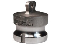 Dixon L150-DP-SS Vent-Lock® Safety Cam & Groove Type DP Dust Plug | YarinInd