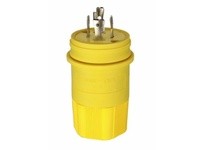 Cooper Eaton L1520PW Plug WT 20A 250V 3PH 3P4W H/L Yellow | Industrial Supplies