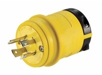 Cooper Eaton L1620PY Plug Ins 20A 480V 3PH 3P4W H/L Yellow